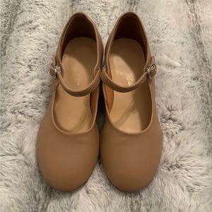 So Danca Nude Tap Shoes - Size 12